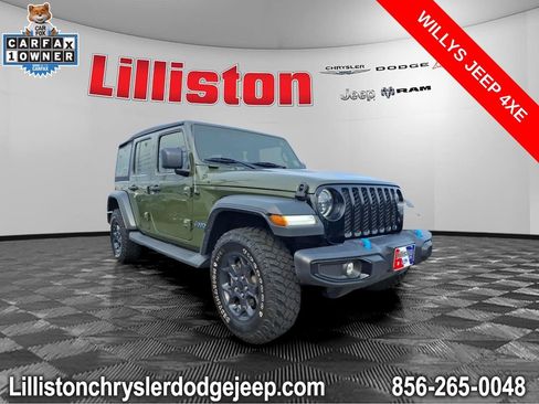 Used 2023 Jeep Wrangler Willys 4xe w/ Cold Weather Group image 1