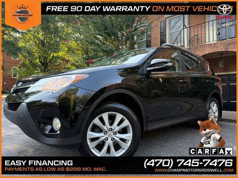 Used 2014 Toyota RAV4 Limited w/ Technology Package FWD image 1