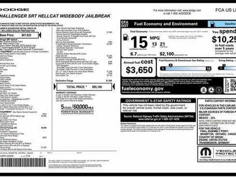 Used 2023 Dodge Challenger SRT Hellcat image 2