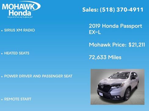 Used 2019 Honda Passport EX-L image 14