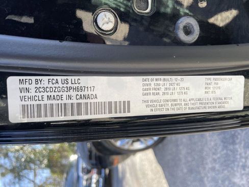 Certified 2023 Dodge Challenger SXT w/ Cold Weather Group image 10