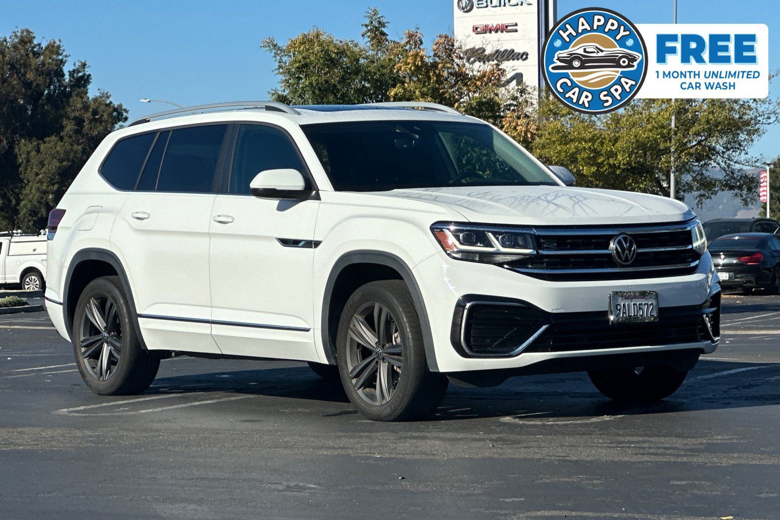 Used 2022 Volkswagen Atlas SEL R-Line AWD/4WD image 1