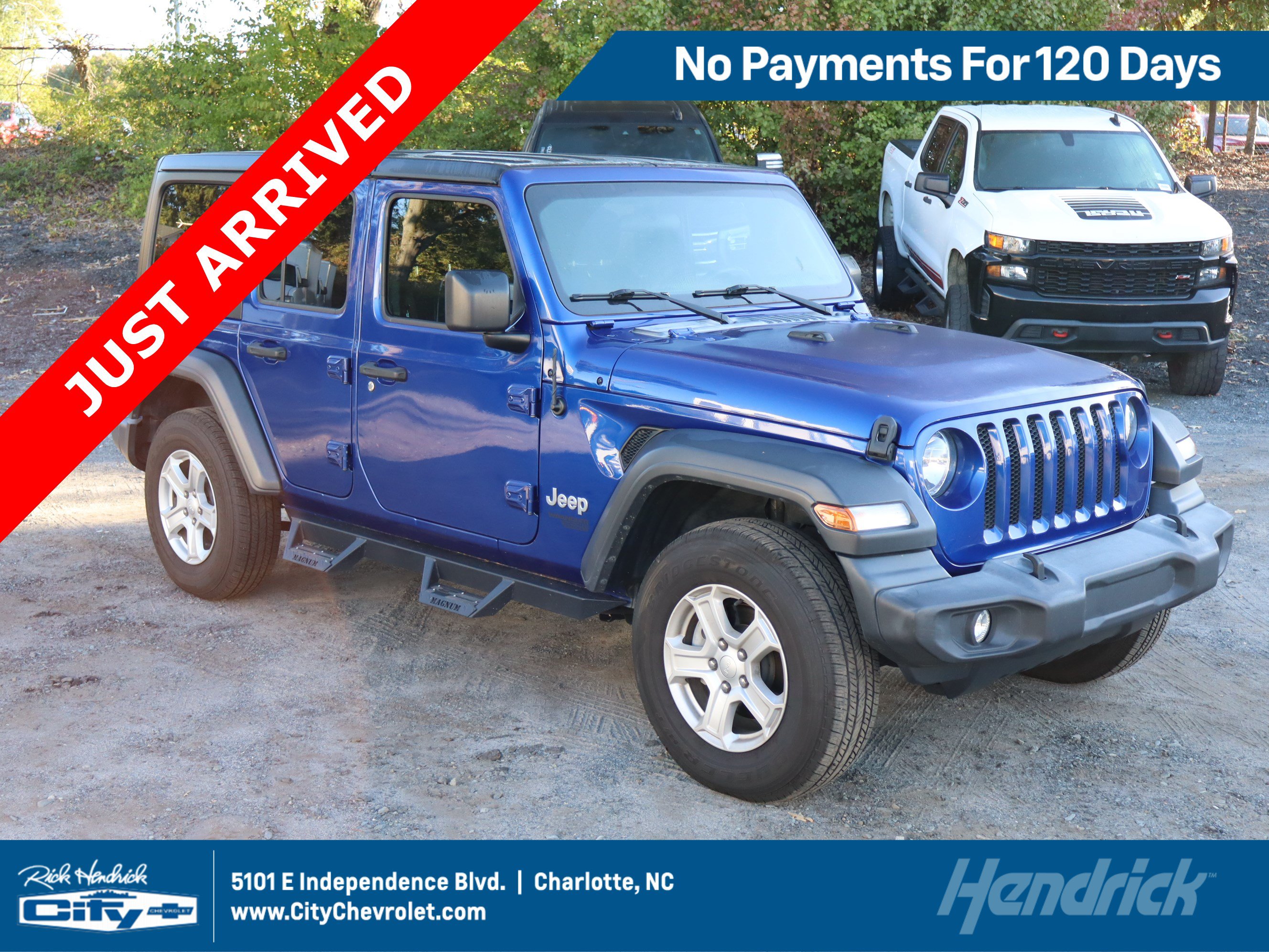 Used 2019 Jeep Wrangler Unlimited Sport S AWD/4WD image 1