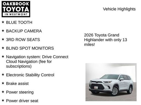 Certified 2026 Toyota Grand Highlander XLE image 7