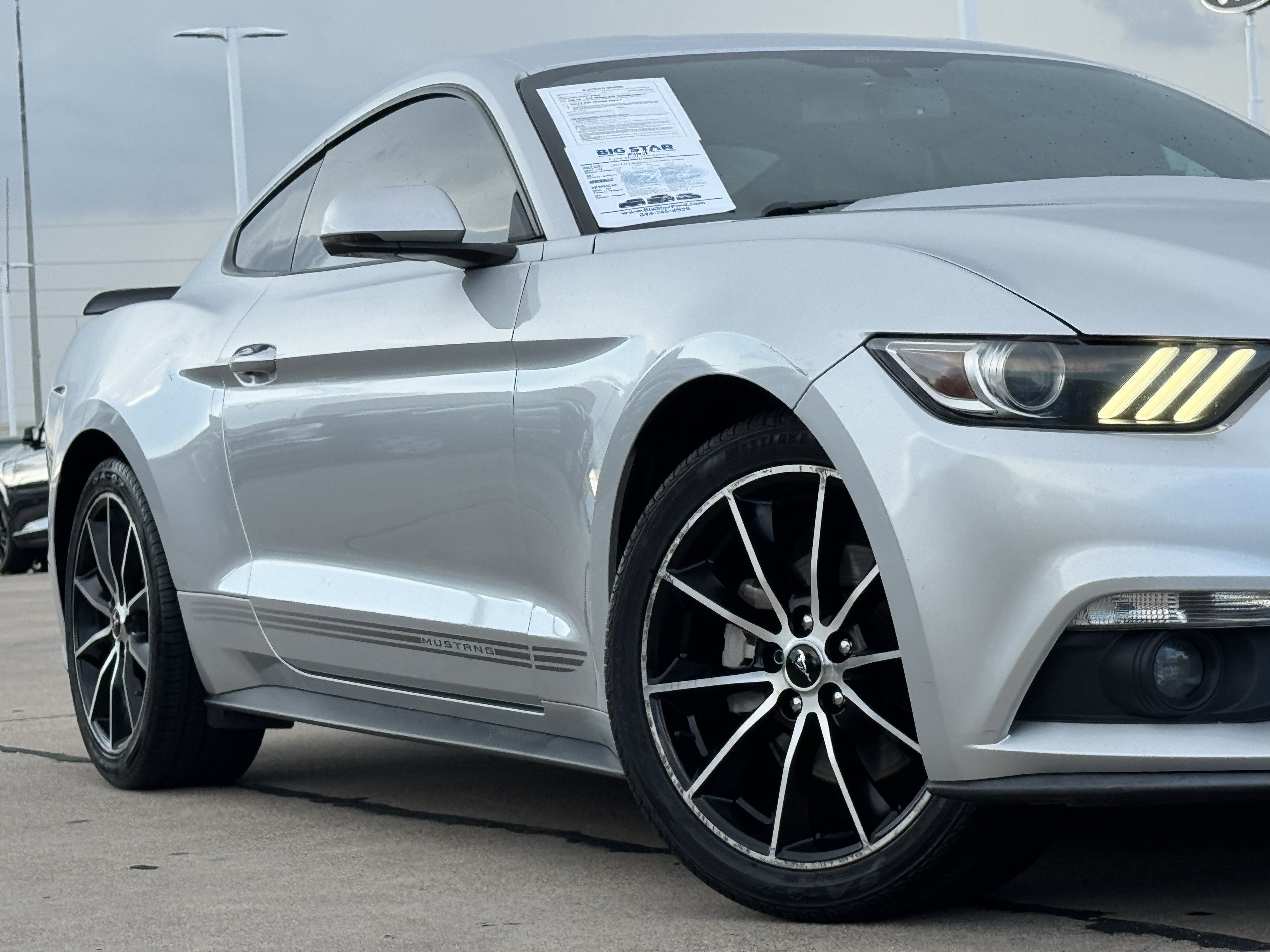 Used 2017 Ford Mustang Premium w/ Wheel & Stripe Package RWD image 3