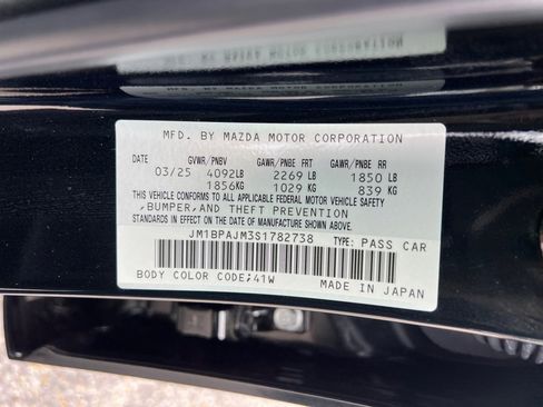 Certified 2025 MAZDA MAZDA3 s image 34
