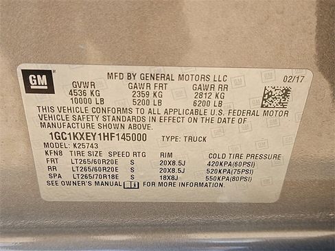 Used 2017 Chevrolet Silverado 2500 High Country w/ Duramax Plus Package image 31