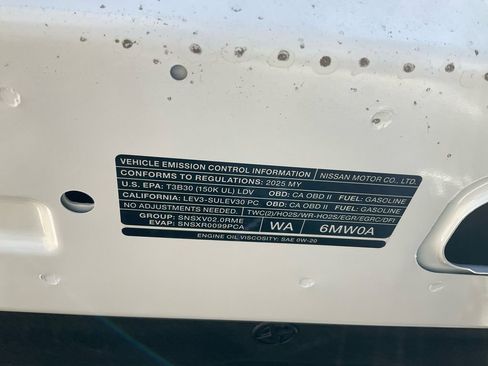 New 2025 Nissan Sentra SR w/ SR Premium Package image 34