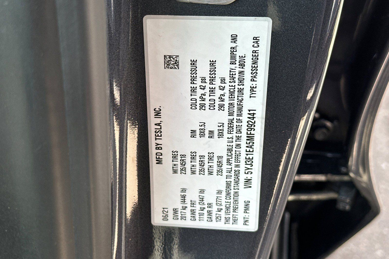 Used 2021 Tesla Model 3 Standard Range Plus RWD image 28