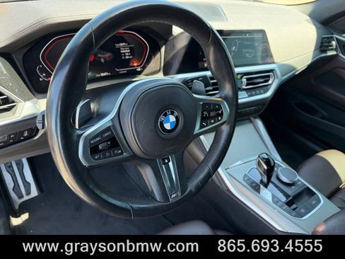 Used 2023 BMW 430i Convertible w/ M Sport Package RWD image 15