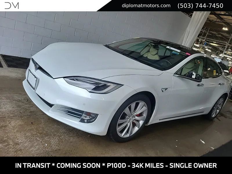 Used 2017 Tesla Model S P100D AWD/4WD image 1