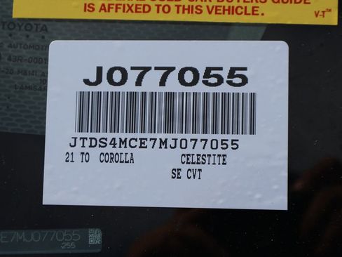 Used 2021 Toyota Corolla SE FWD image 7