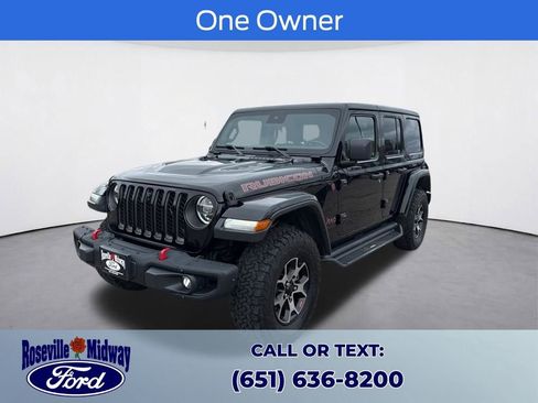 Used 2021 Jeep Wrangler Unlimited Rubicon AWD/4WD image 3