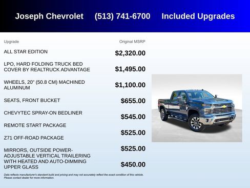 Used 2025 Chevrolet Silverado 2500 LT w/ All Star Edition AWD/4WD image 5