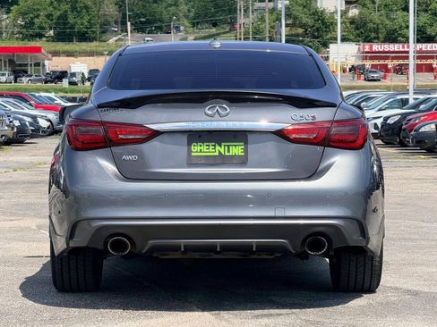 Used 2018 INFINITI Q50 Red Sport 400 w/ Proactive Package AWD/4WD image 4