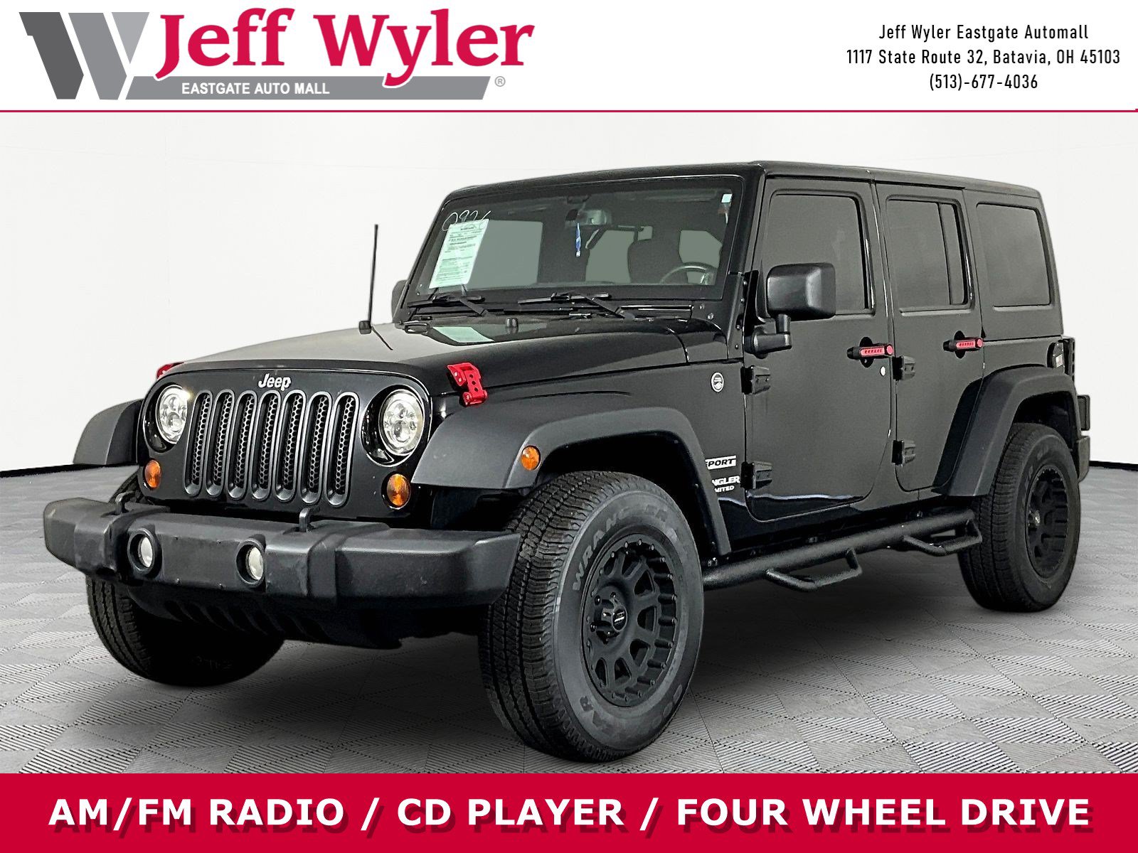 Used 2013 Jeep Wrangler Unlimited Sport AWD/4WD image 1