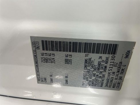 Used 2023 Nissan Maxima SV w/ Floor Mat Group image 26