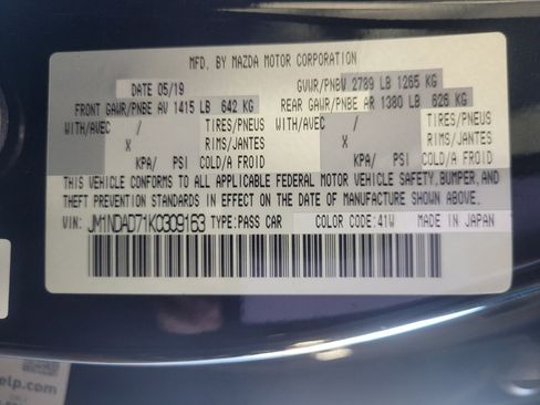 Used 2019 MAZDA MX-5 Miata Grand Touring image 33