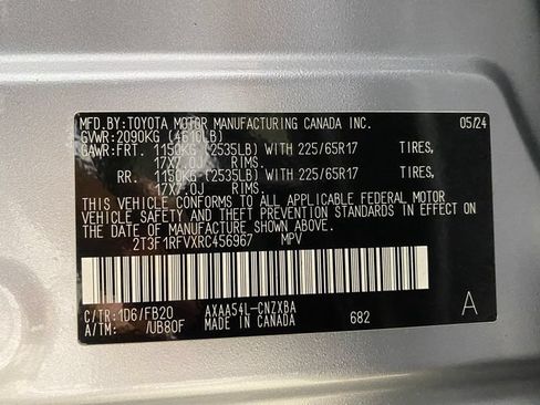 Certified 2024 Toyota RAV4 LE AWD/4WD image 24