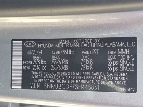 Used 2025 Hyundai Tucson SEL AWD/4WD image 33