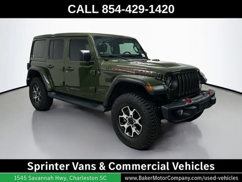 Used 2021 Jeep Wrangler Unlimited Rubicon AWD/4WD image 7
