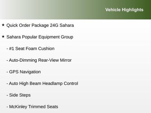 Used 2025 Jeep Wrangler Sahara image 8