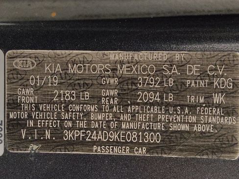 Used 2019 Kia Forte Sedan FWD image 33