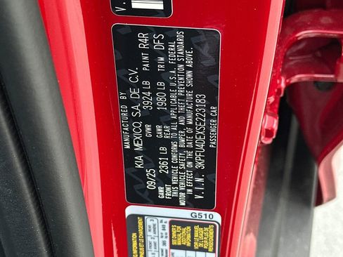 New 2025 Kia K4 EX image 28