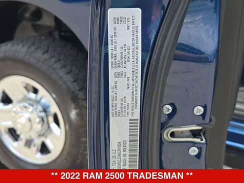Used 2022 RAM 2500 Tradesman AWD/4WD image 34