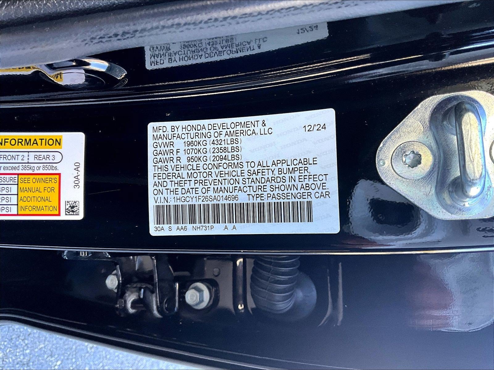Used 2025 Honda Accord LX image 18