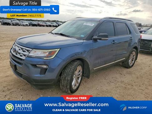 Used 2018 Ford Explorer XLT w/ Equipment Group 202A image 1