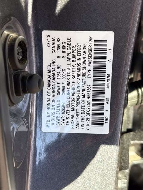 Used 2018 Honda Civic LX image 17