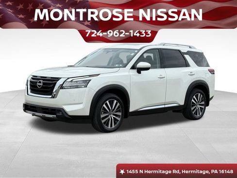 Used 2022 Nissan Pathfinder Platinum w/ Cargo Package AWD/4WD image 1