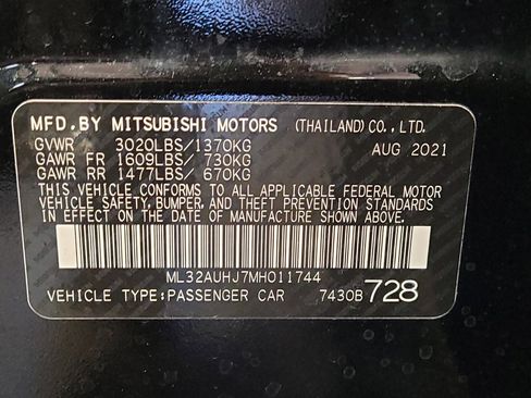 Used 2021 Mitsubishi Mirage ES image 33