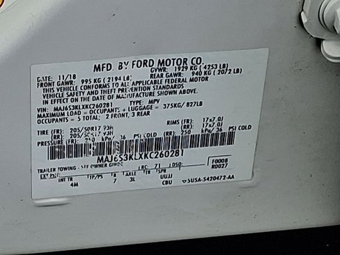 Used 2019 Ford EcoSport Titanium image 27