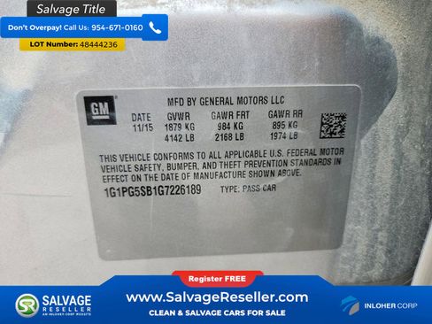 Used 2016 Chevrolet Cruze LTZ image 16