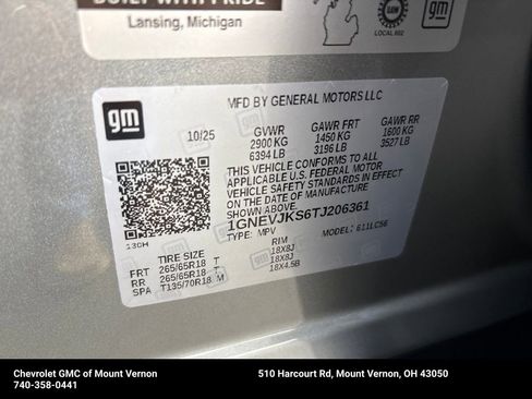 New 2026 Chevrolet Traverse Z71 image 29