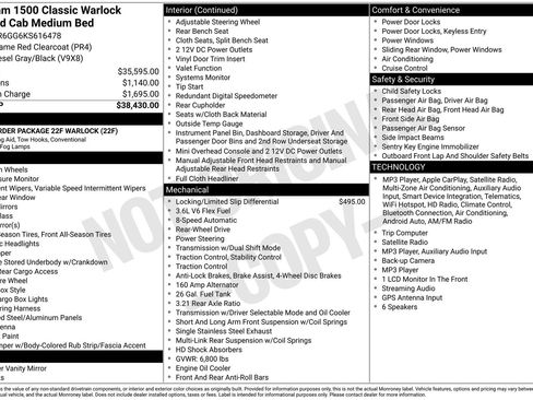 Used 2019 RAM 1500 Warlock RWD image 2