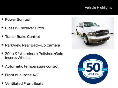 Used 2015 RAM 1500 Laramie Longhorn w/ Convenience Group AWD/4WD image 11
