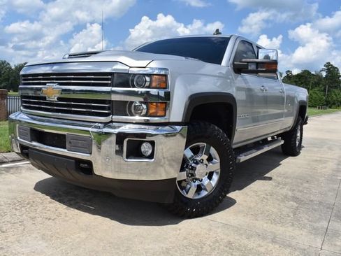 Used 2017 Chevrolet Silverado 3500 LTZ w/ Duramax Plus Package AWD/4WD image 1