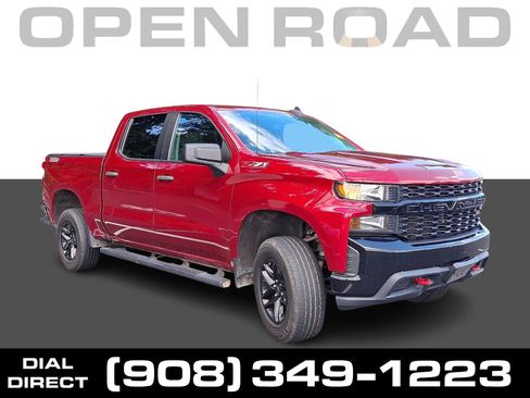 Used 2021 Chevrolet Silverado 1500 Custom Trail Boss w/ Safety Confidence Package AWD/4WD image 1