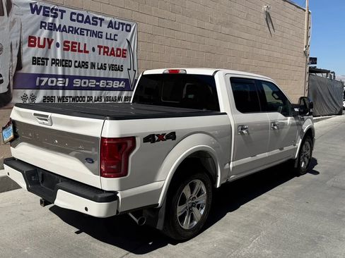 Used 2017 Ford F150 Platinum w/ Equipment Group 701A Luxury AWD/4WD image 4