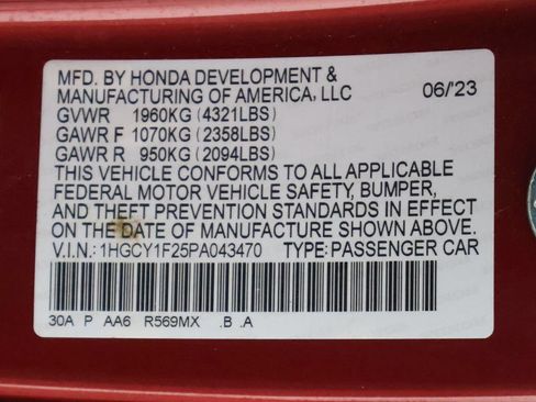 Used 2023 Honda Accord LX image 42
