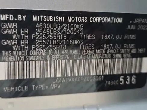 Used 2023 Mitsubishi Eclipse Cross LE AWD/4WD image 47