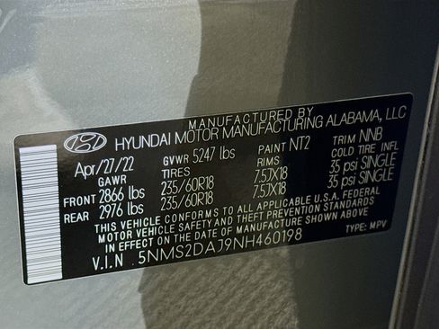 Used 2022 Hyundai Santa Fe SEL image 40