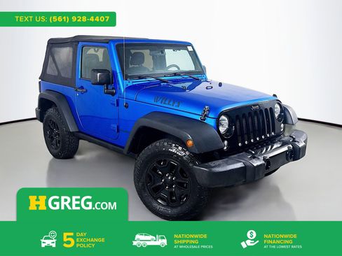 Used 2016 Jeep Wrangler Willys Wheeler image 1