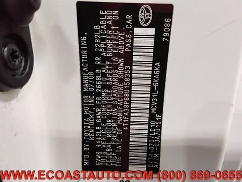 Used 2008 Toyota Solara SLE image 20