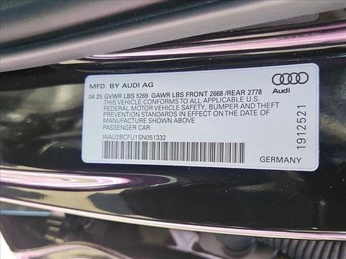 Certified 2025 Audi A5 2.0T Premium Plus w/ Premium Plus AWD/4WD image 26