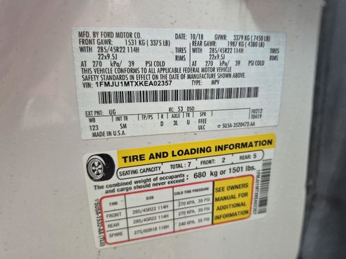 Used 2019 Ford Expedition Platinum image 5