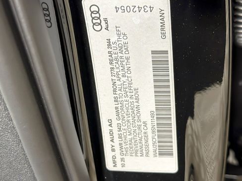 New 2025 Audi S5 Premium Plus image 25